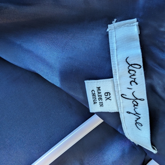 Girls Dress Size 6x- Love, Jayne Brand- Perfect for a Formal Event - Picture 6 of 8